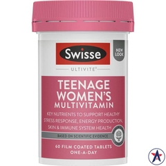 Vitamin tổng hợp Swisse Teenage Women’s Multivitamin 60 viên