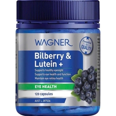Viên uống bổ mắt Wagner Bilberry & Lutein plus 120 viên