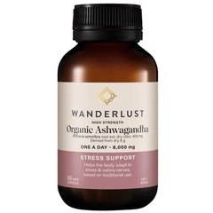 Viên hỗ trợ thần kinh & giảm Stress Wanderlust High Strength Ashwagandha