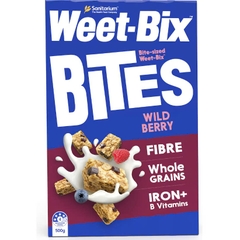 Ngũ cốc ăn sáng vị dâu Weet-bix Wildberry Bites 500g