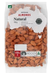 Hạt hạnh nhân Almonds Woolworths Crunchy Natural