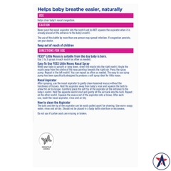 Xịt mũi cho bé Fess Little Noses Saline Nose Spray + Aspirator 15ml