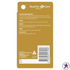 Xịt thơm miệng Healthy Care Propolis Fresh Breath Spray 25ml