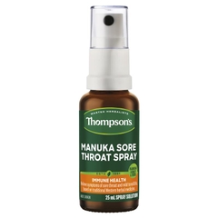 Xịt keo ong giảm đau họng Thompson's Manuka Sore Throat 25ml