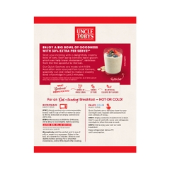 Yến mạch ăn liền Uncle Tobys Oats Quick Sachets Big Bowl Original 368g