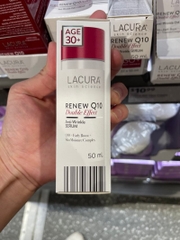 Serum dưỡng da chống lão hóa LACURA Renew Q10 Double Effect Anti-Wrinkle Serum 50ml