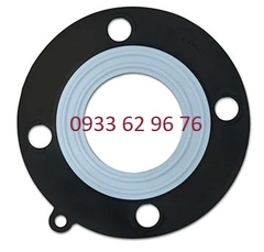 Gasket of EPDM covered with PTFE