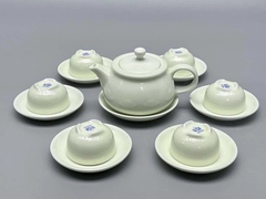 Bộ Ấm Trà Đại Cát Gốm Chu Đậu Truyền Thống