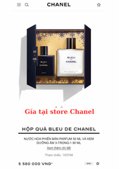Bleu De CHANEL Parfum 3-en-1 Moisturizer Set