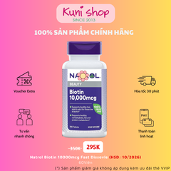 Natrol Biotin 10000mcg Fast Dissovle