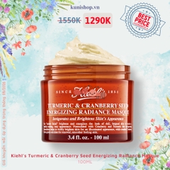 Kiehl’s Turmeric & Cranberry Seed Energizing Radiance Masque