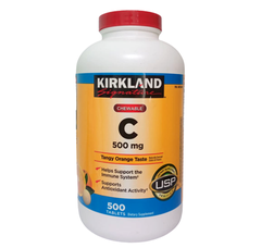 Kirkland Signature Chewable Vitamin C 500 mg