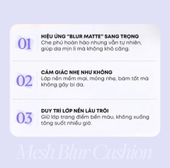 Clio Kill Cover Mesh Blur Cushion SPF 40, PA++