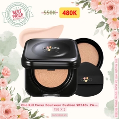 Clio Kill Cover Founwear Cushion SPF40+ PA++