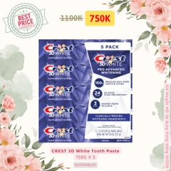 CREST 3D White Tooth Paste