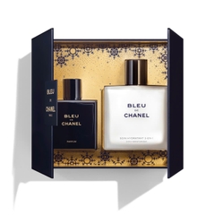 Bleu De Chanel Parfum 3-en-1 Moisturizer Set