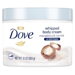 Dove whipped body cream