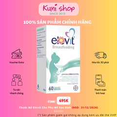 Thuốc Bổ Elevit Cho Phụ Nữ Sau Sinh