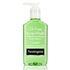 Neutrogena oil-free acne wash redness soothing facial cleanser