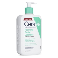 Sữa rửa mặt CeraVe Foaming Facial Cleanser