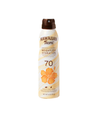 Hawaiian Tropic Weightless Hydration Sunscreen Spray SPF70