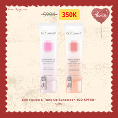 Cell Fusion C Tone Up Sunscreen 100 SPF50+