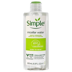 Nước tẩy trang Simple Micellar Cleansing Water