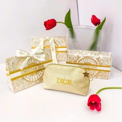 Túi vải vàng Dior 2025