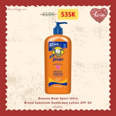 Banana Boat Sport Ultra Broad Spectrum Sunscreen Lotion SPF 50