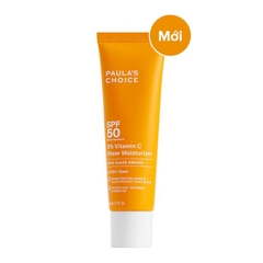 Paula's choice 5% Vitamin C Sheer Moisturizer SPF 50