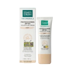 MartiDerm The Originals Proteos Screen SPF50+ Color Fluid Cream Light