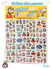 vĩ hình xăm labubu -vĩ 20c 1117