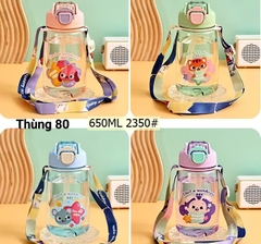 BÌnh nhựa 2350 650ml - thùng  80 c