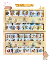 Washi 24 cuộn capy 1879