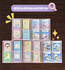 sổ lò xo A6 507- 511 -512 , 513 - lốc 24