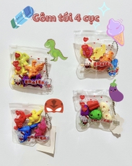 Gôm túi 4 cục