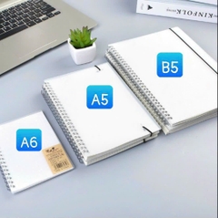 Sổ tay bìa nhựa b5 giấy caro