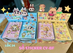 Sổ sticker CY-BF lốc 24 cuốn