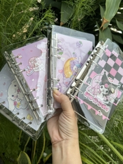 Sổ còng sắt A6 nút gài