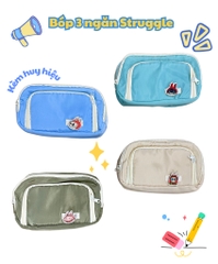 Bóp vải đa năng Truggle tặng kèm huy hiệu