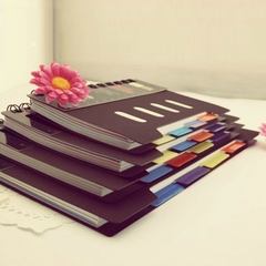 Sổ phân trang Spiral Note Book size B5