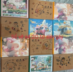 sổ vẽ a4 20 tờ dán gáy