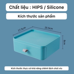 Hộp đựng đồ cá nhân để bàn đa năng, đồ học tập, văn phòng phẩm, khay đựng mỹ phẩm , đồ trang điểm