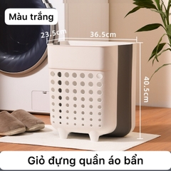 Giỏ đựng quần áo bẩn dán tường A053