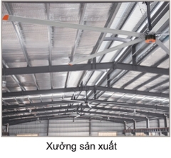 Quạt trần công nghiệp 7m3