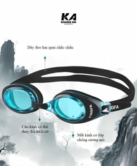 Kính bơi chống sương mù Yingfa Y6600AF- Mắt to góc nhìn rộng