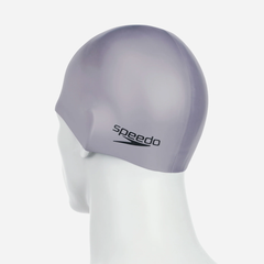 Mũ bơi Speedo 8-709849086 Plain Moulded Silicone Cap Grey