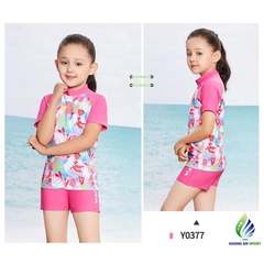 Bộ đồ bơi bé gái 20-40kg YingFa Y0377