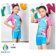 Bộ bơi rời chống nắng bé gái YingFa Y0380 (20-40kg)