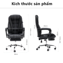 Ghế Xoay Công Thái Học Cao Cấp HBADA – Phiên bản Ghế Giám Đốc